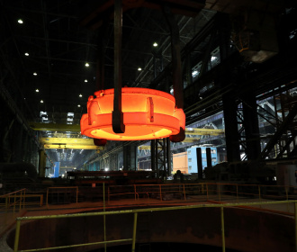 На Атоммаше провели закалку днища атомного реактора для  энергоблока №3 АЭС «Аккую»